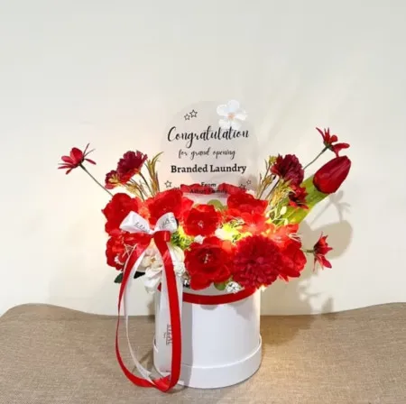 Bloom Box Akrilik Ucapan Grand Opening Surabaya